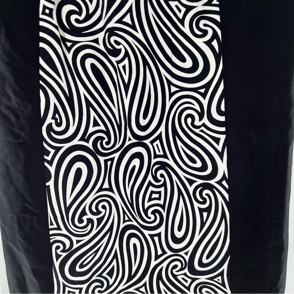 MICHAEL Michael Kors Black & White Modern Swirl Pattern Dress Size Small, NWT! - Picture 10 of 16